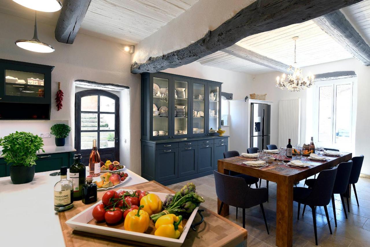 Bed and Breakfast Bastide des Demoiselles Roussillon en Isere Exterior foto